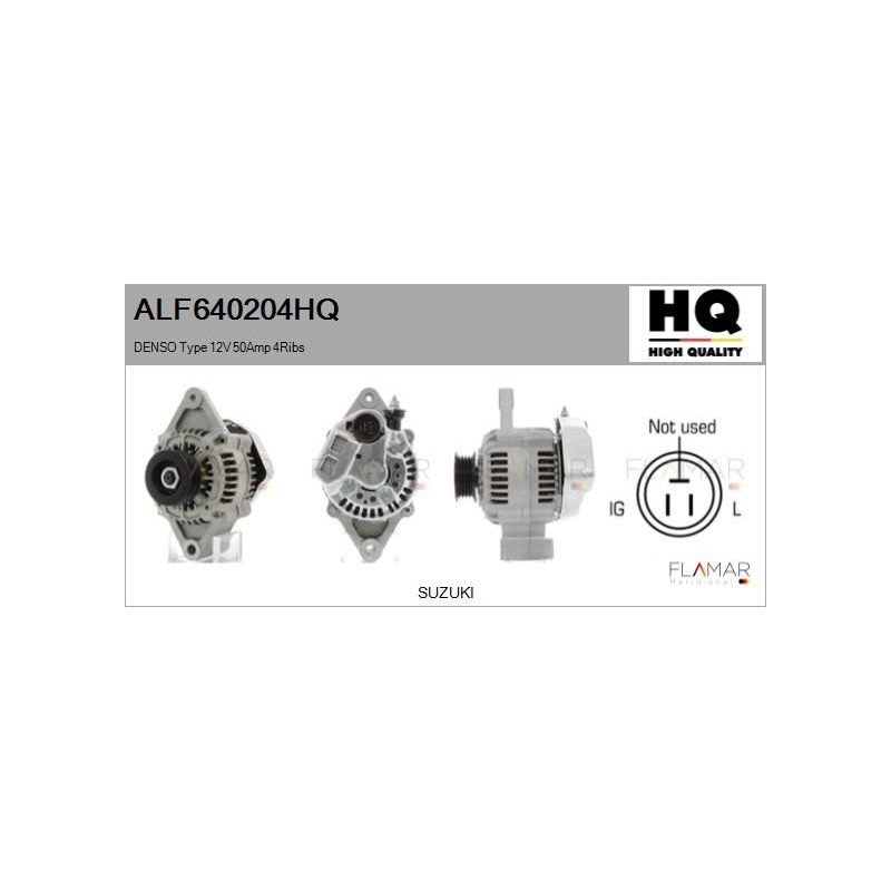 FLAMAR ALF640204HQ Alternador - 1