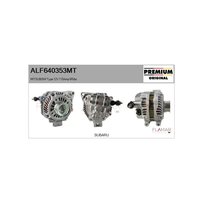 FLAMAR ALF640353MT Alternador - 1