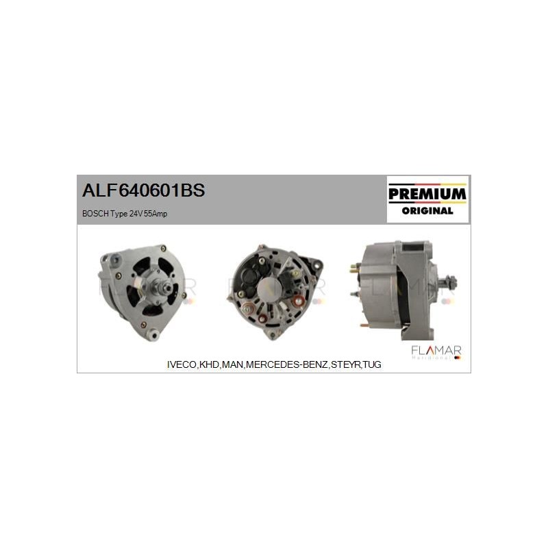 FLAMAR ALF640601BS Alternador - 1