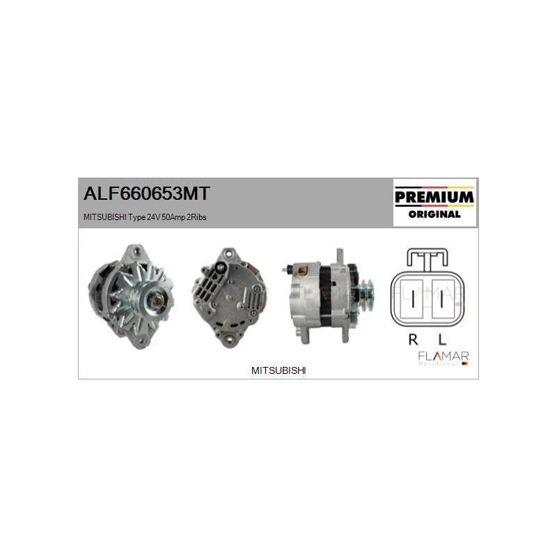 FLAMAR ALF660653MT Alternador - 1