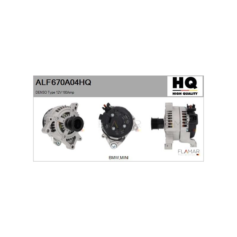 FLAMAR ALF670A04HQ Alternador - 1
