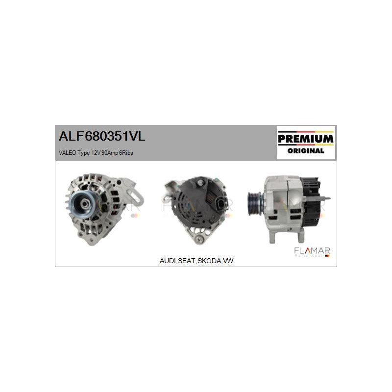 FLAMAR ALF680351VL Alternador - 1