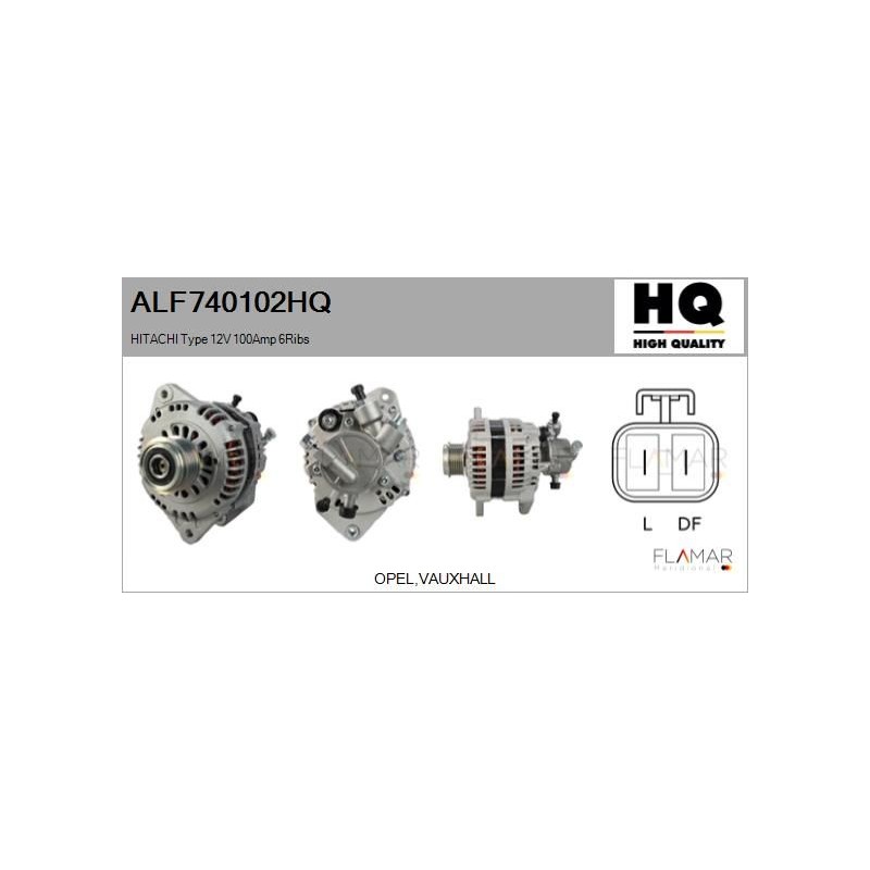 FLAMAR ALF740102HQ Alternador - 1