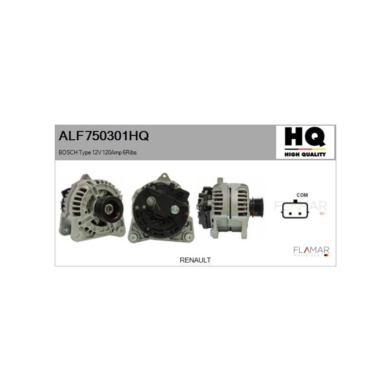FLAMAR ALF750301HQ Alternador - 1