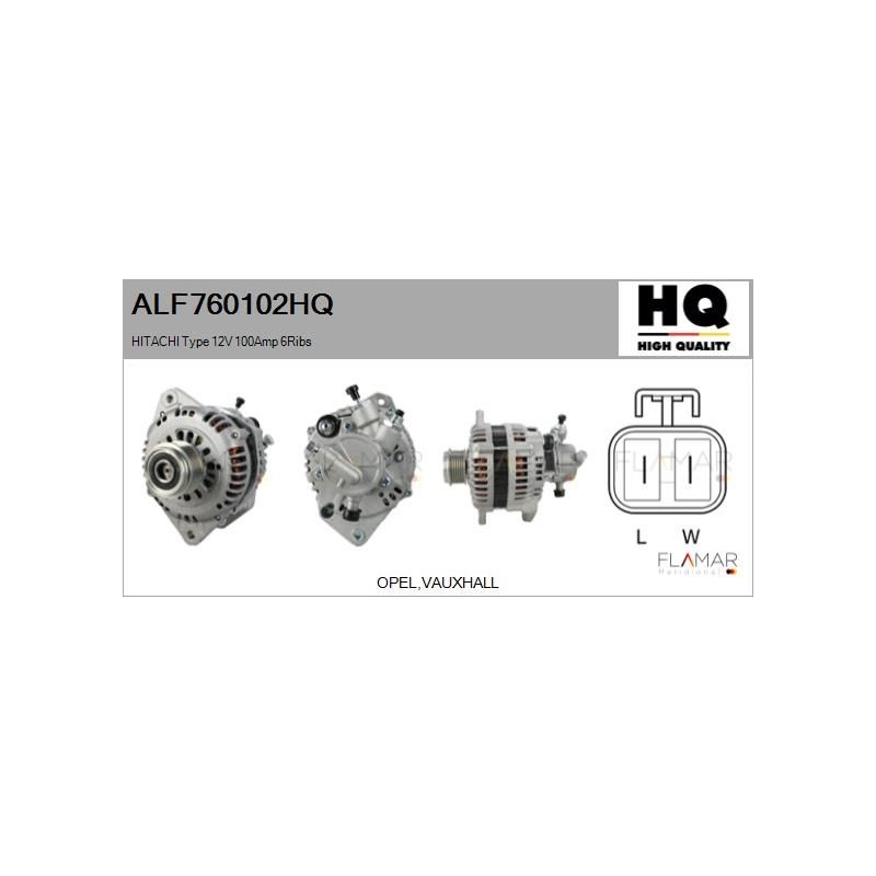 FLAMAR ALF760102HQ Alternador - 1