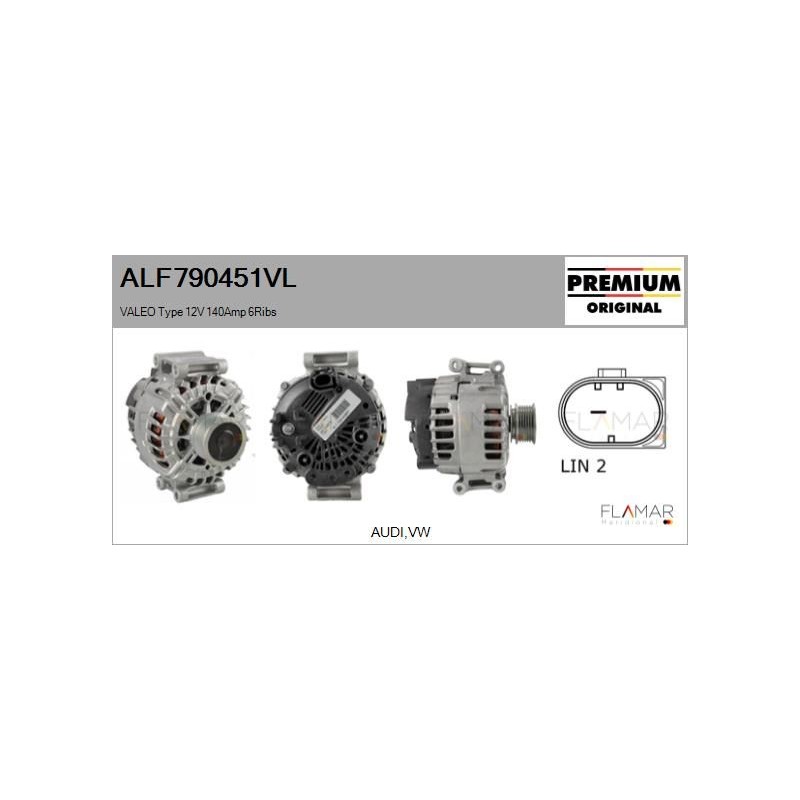 FLAMAR ALF790451VL Alternador - 1