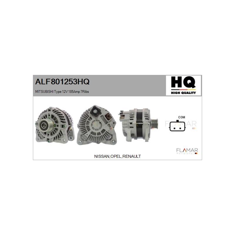 FLAMAR ALF801253HQ Alternador - 1