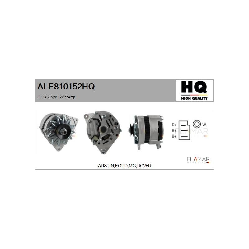 FLAMAR ALF810152HQ Alternador - 1