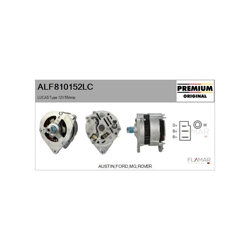 FLAMAR ALF810152LC Alternador - 1