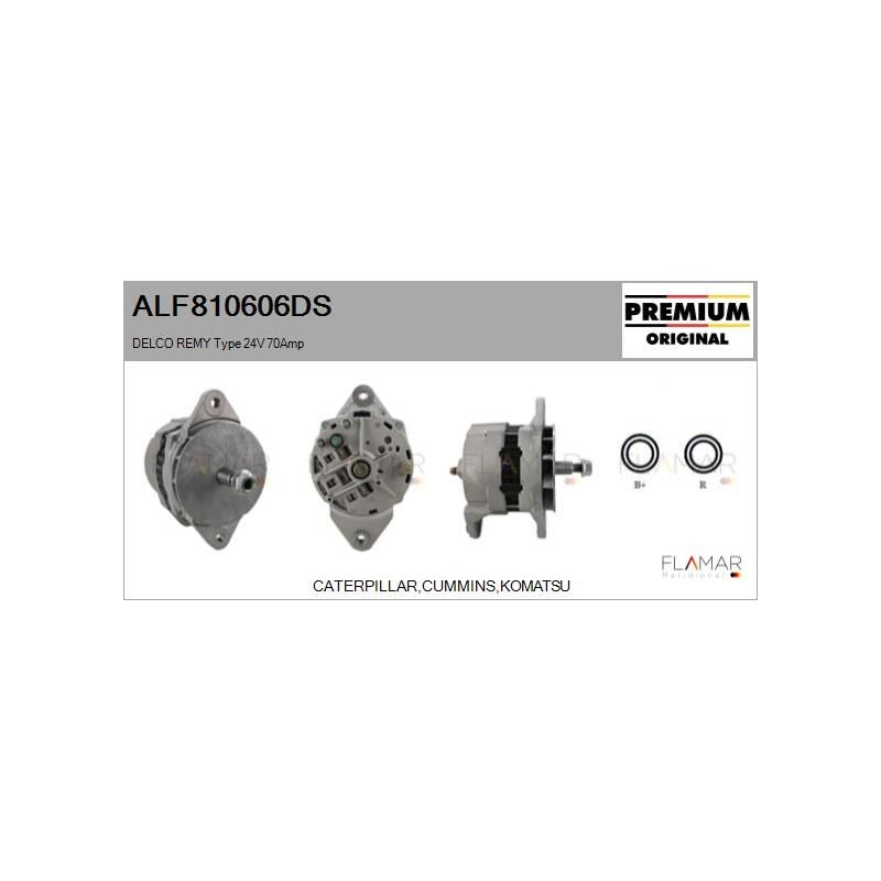 FLAMAR ALF810606DS Alternador - 1