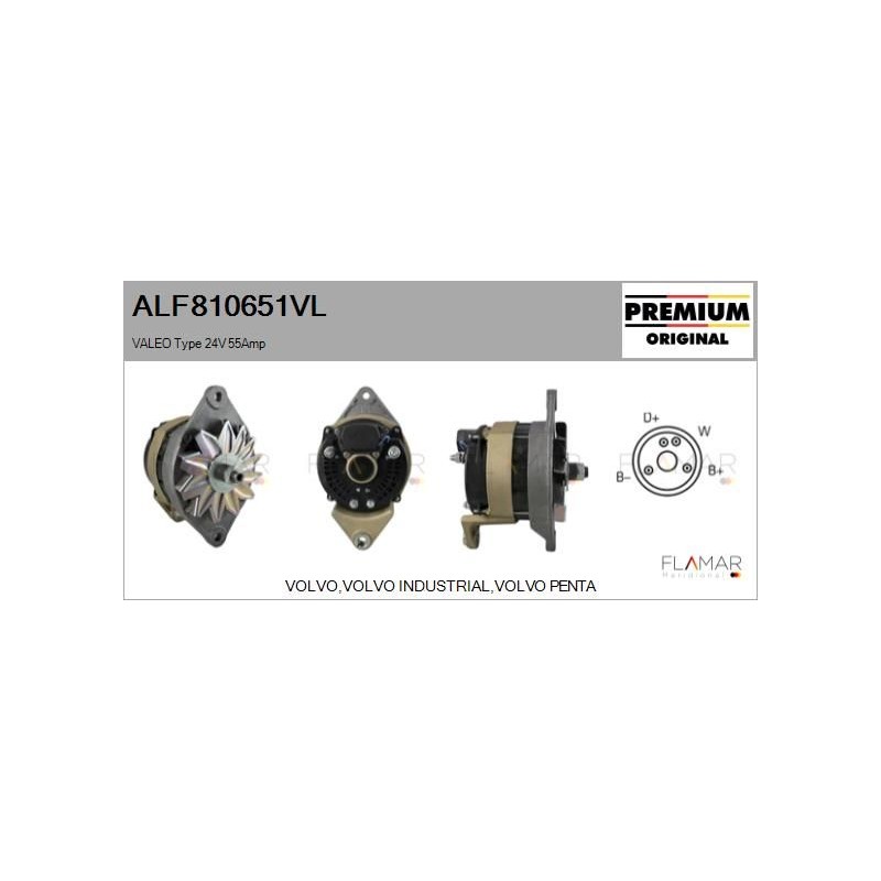 FLAMAR ALF810651VL Alternador - 1