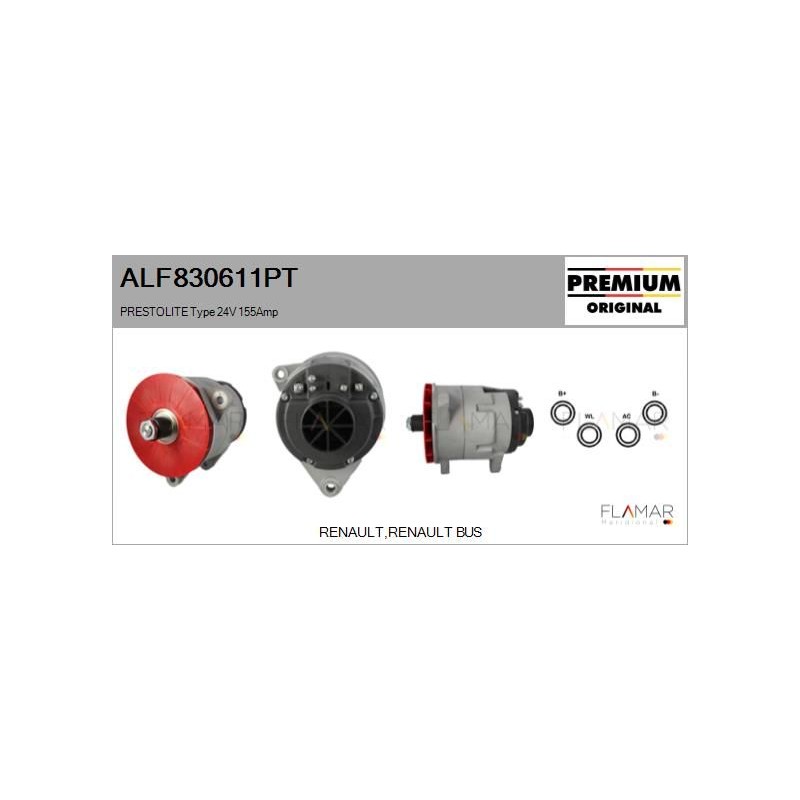 FLAMAR ALF830611PT Alternador - 1