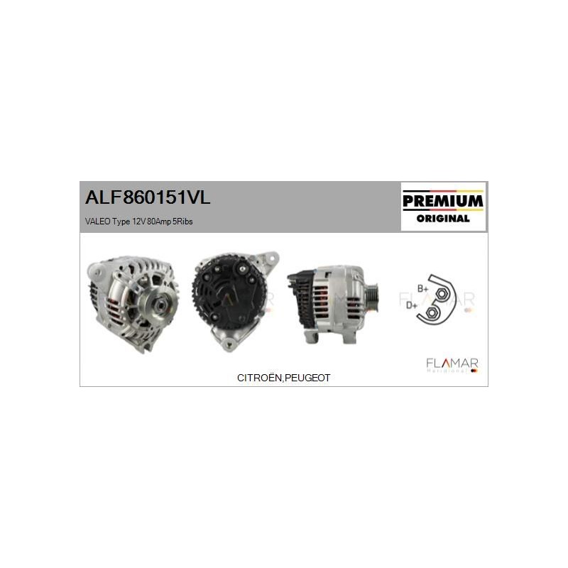 FLAMAR ALF860151VL Alternador - 1