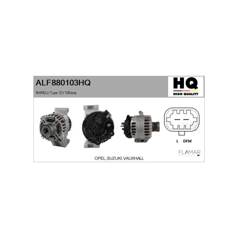 FLAMAR ALF880103HQ Alternador - 1