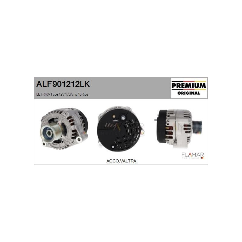 FLAMAR ALF901212LK Alternador - 1