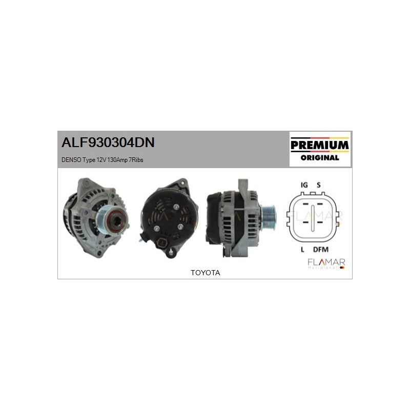 FLAMAR ALF930304DN Alternador - 1