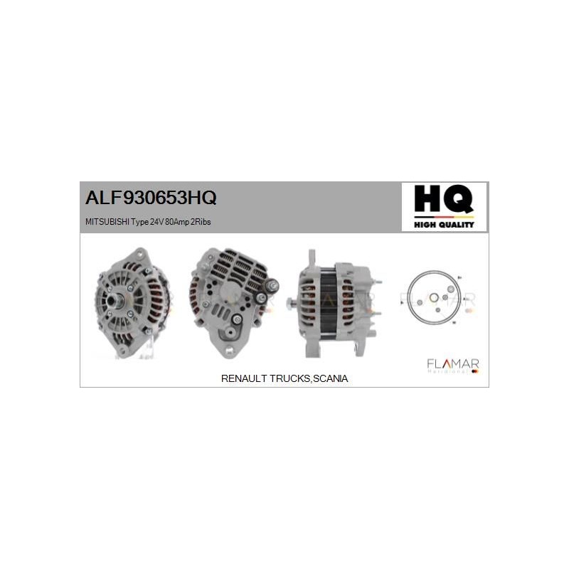 FLAMAR ALF930653HQ Alternador - 1