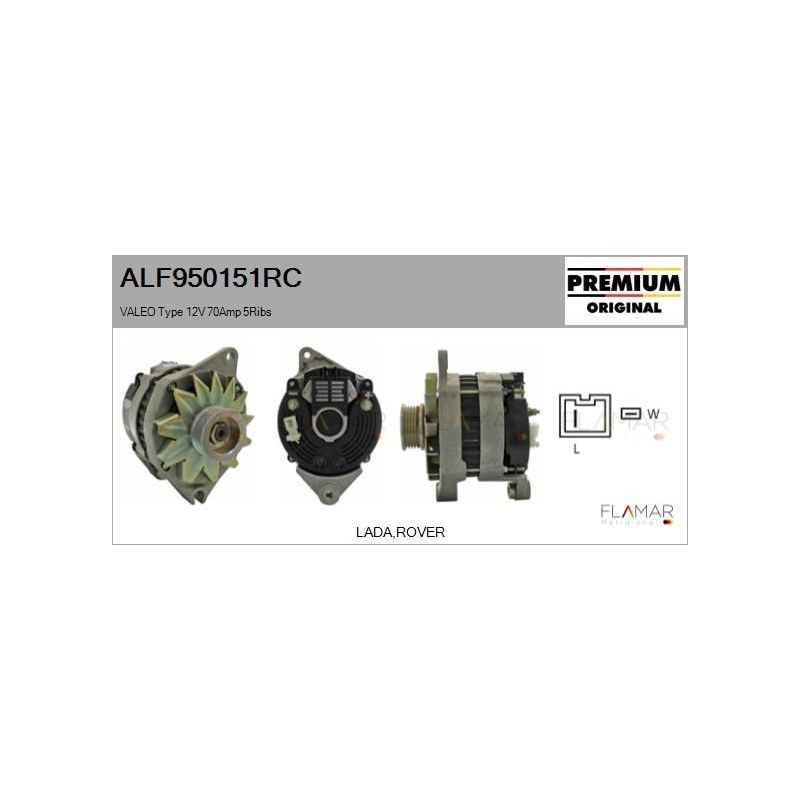 FLAMAR ALF950151RC Alternador - 1