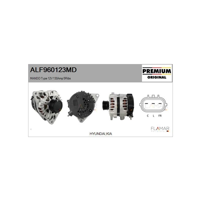 FLAMAR ALF960123MD Alternador - 1