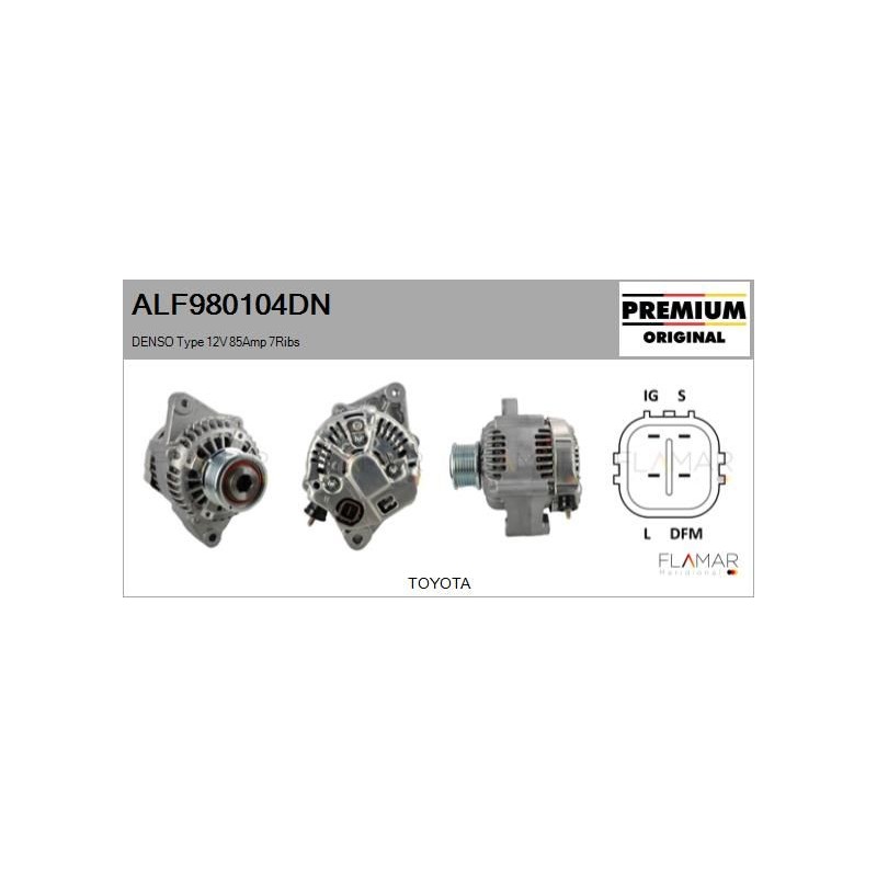 FLAMAR ALF980104DN Alternador - 1