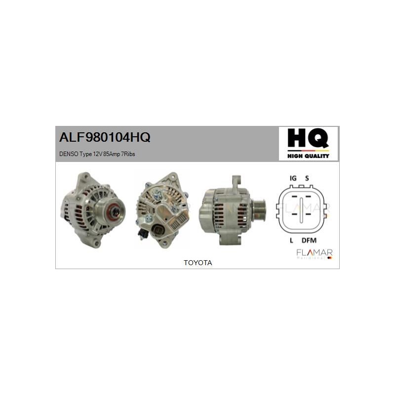FLAMAR ALF980104HQ Alternador - 1