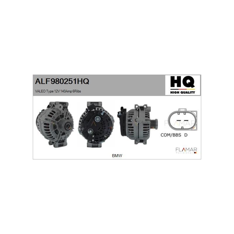 FLAMAR ALF980251HQ Alternador - 1