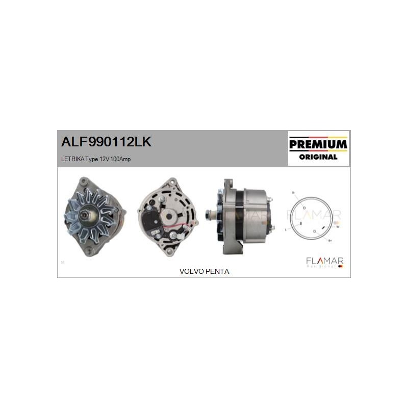 FLAMAR ALF990112LK Alternador - 1