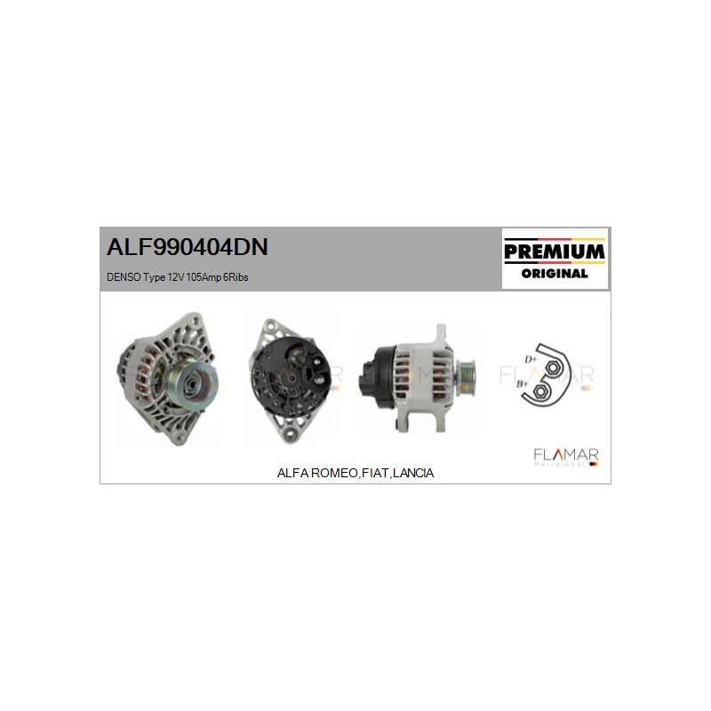 FLAMAR ALF990404DN Alternador - 1