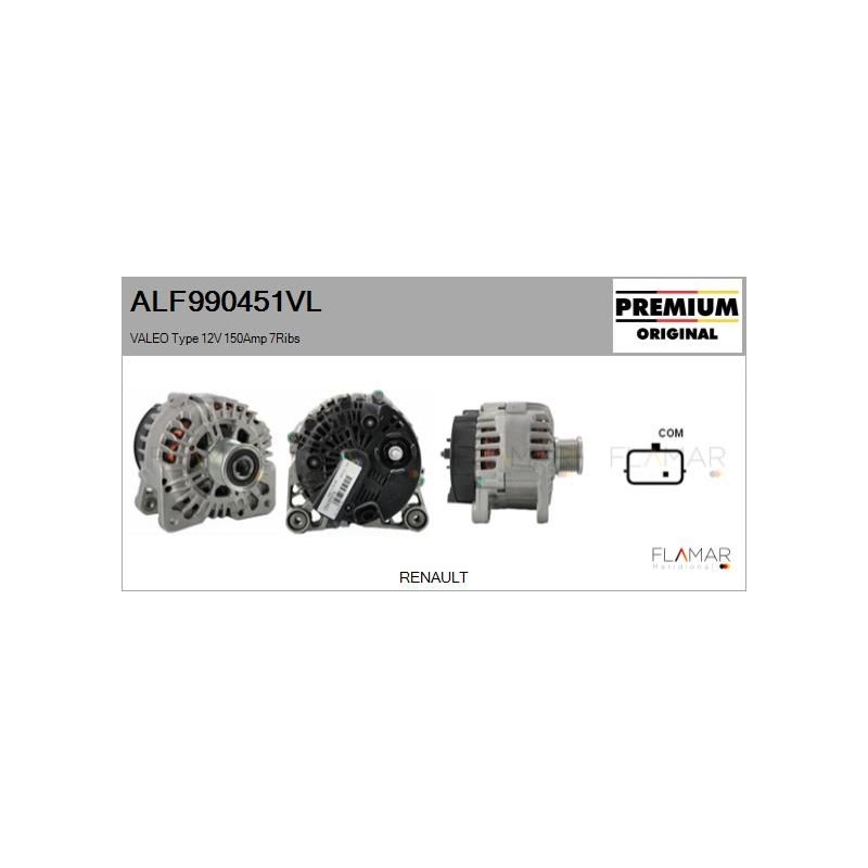 FLAMAR ALF990451VL Alternador - 1