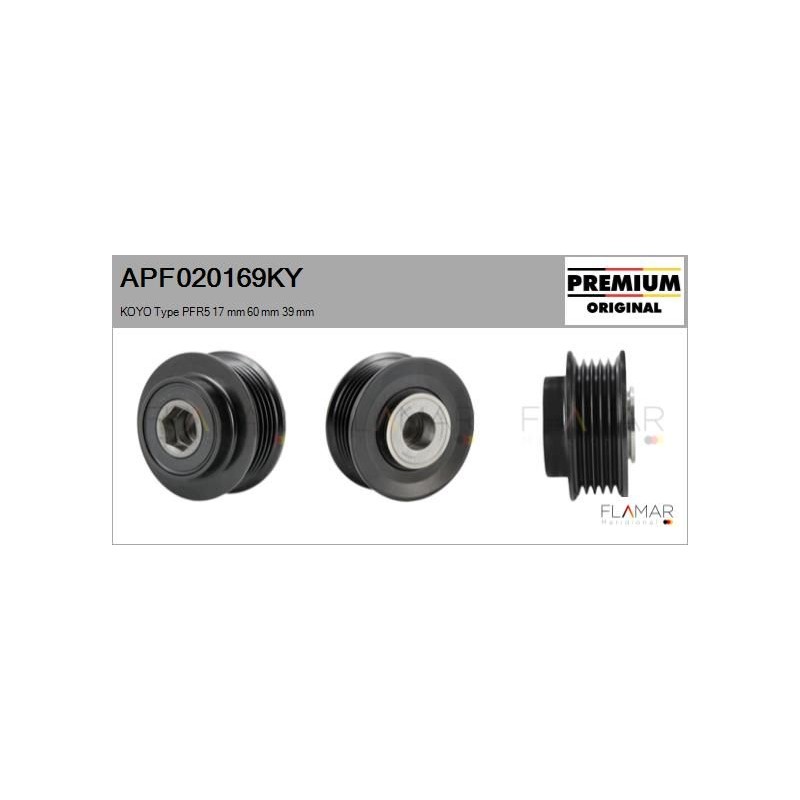 FLAMAR APF020169KY Polea, alternador - 1