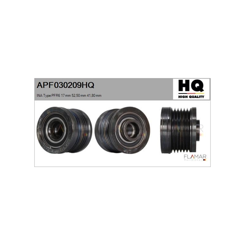 FLAMAR APF030209HQ Polea, alternador - 1