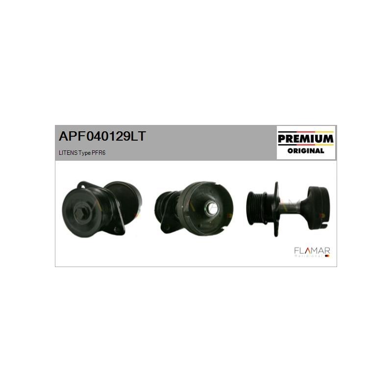 FLAMAR APF040129LT Polea, alternador - 1