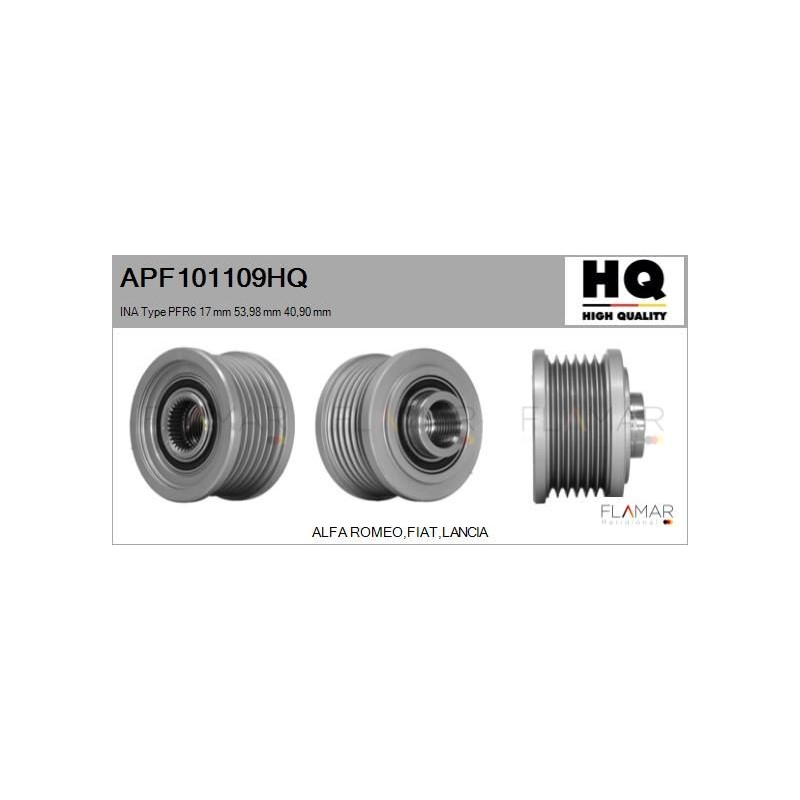 FLAMAR APF101109HQ Polea, alternador - 1