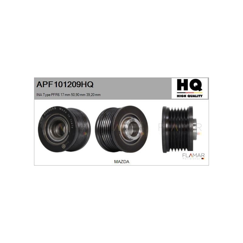 FLAMAR APF101209HQ Polea, alternador - 1