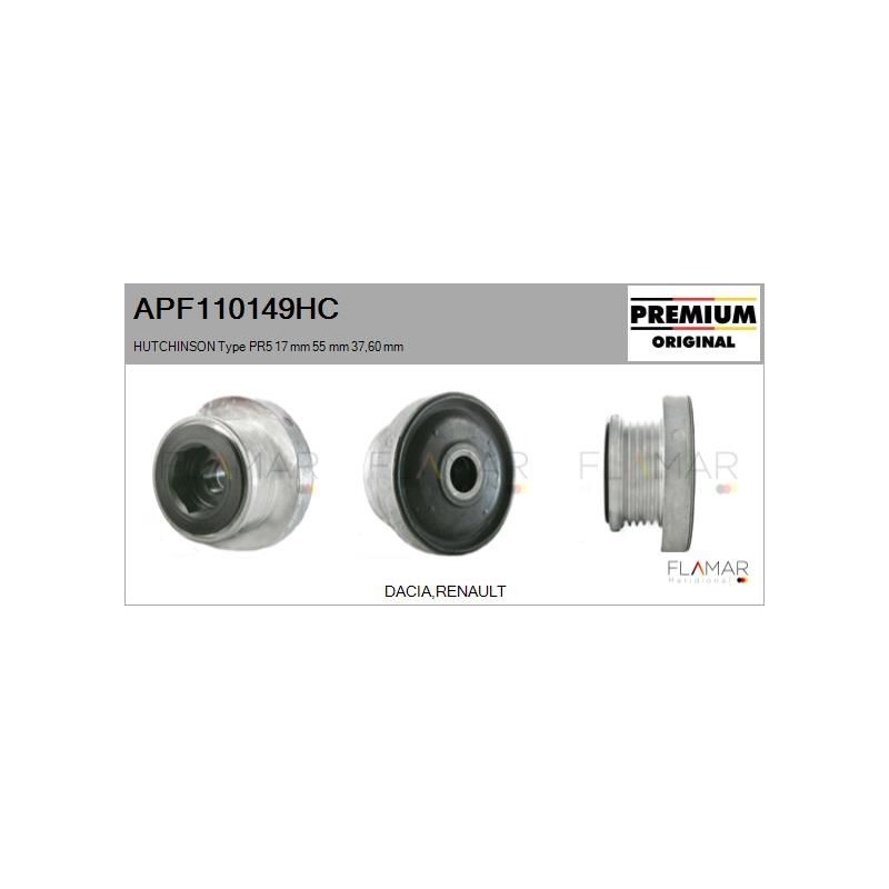 FLAMAR APF110149HC Polea, alternador - 1