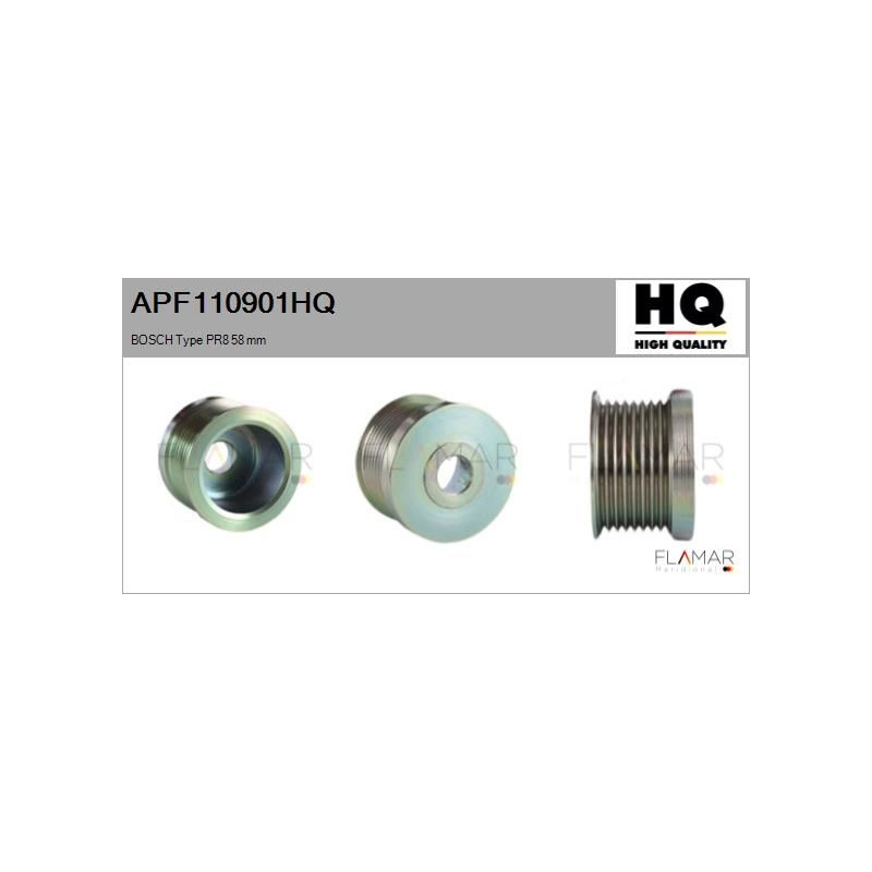 FLAMAR APF110901HQ Polea, alternador - 1