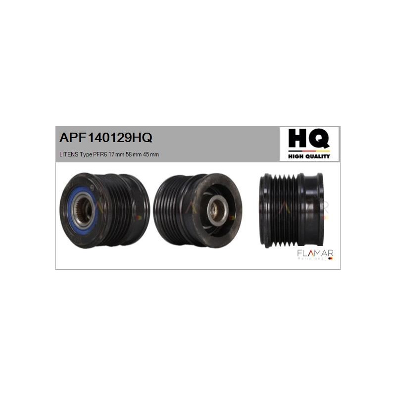 FLAMAR APF140129HQ Polea, alternador - 1