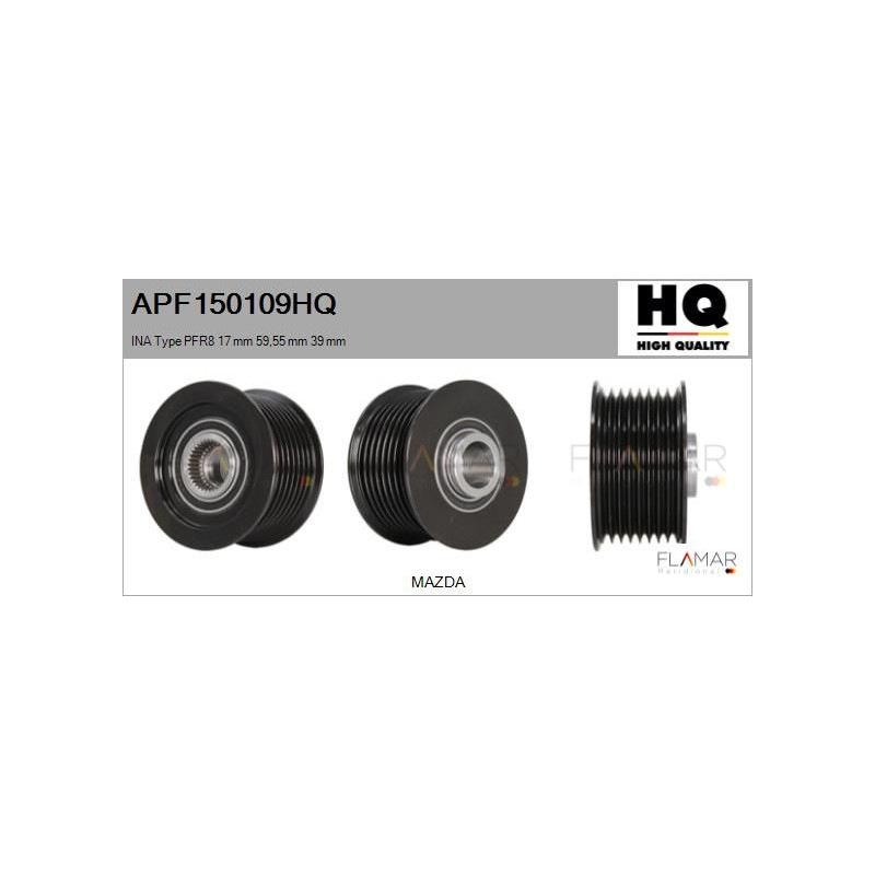 FLAMAR APF150109HQ Polea, alternador - 1