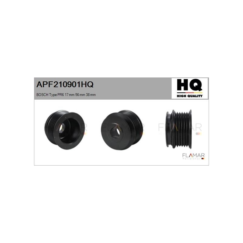 FLAMAR APF210901HQ Polea, alternador - 1
