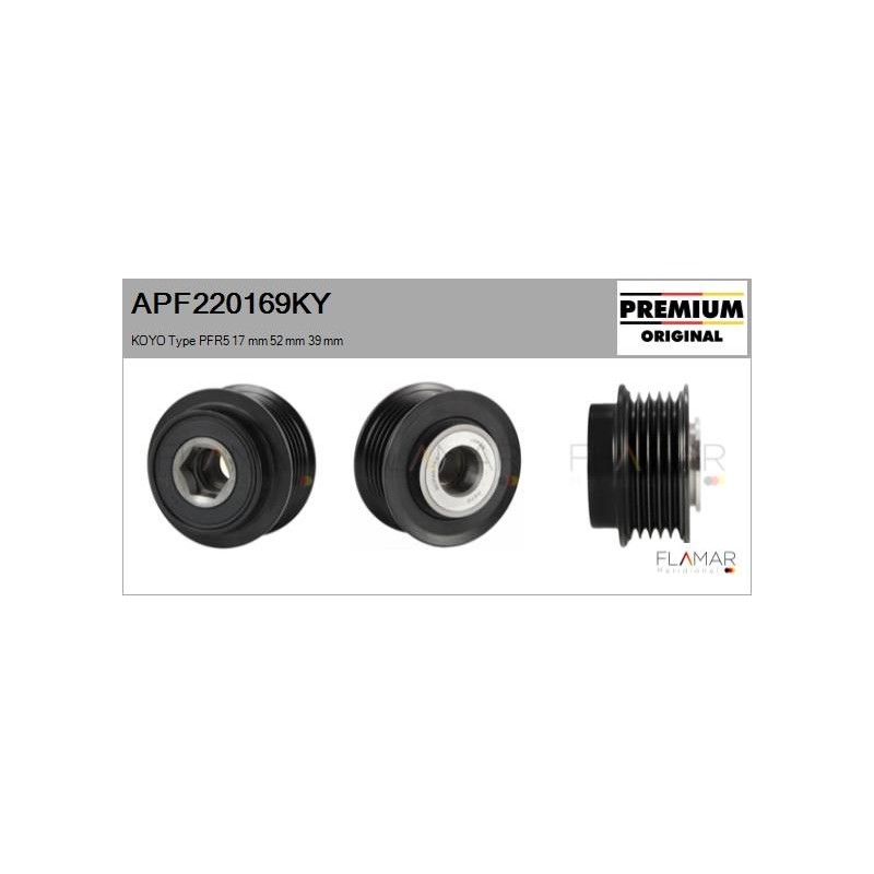 FLAMAR APF220169KY Polea, alternador - 1