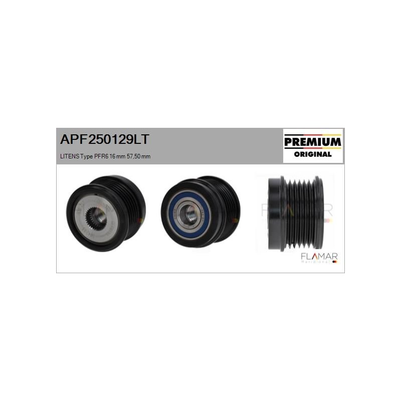 FLAMAR APF250129LT Polea, alternador - 1