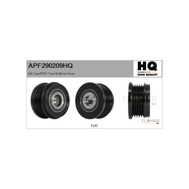 FLAMAR APF290209HQ Polea, alternador - 1
