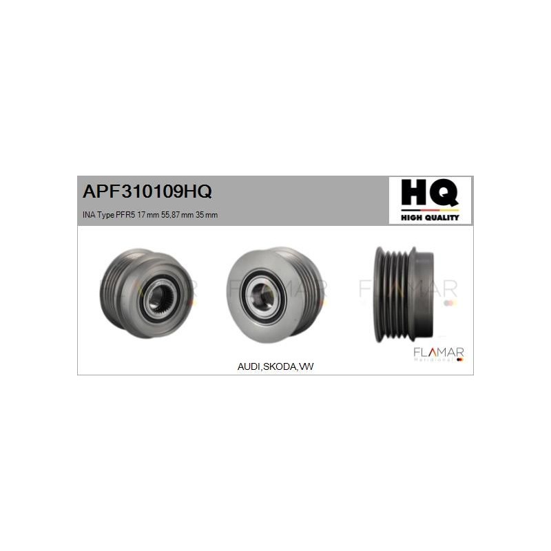 FLAMAR APF310109HQ Polea, alternador - 1