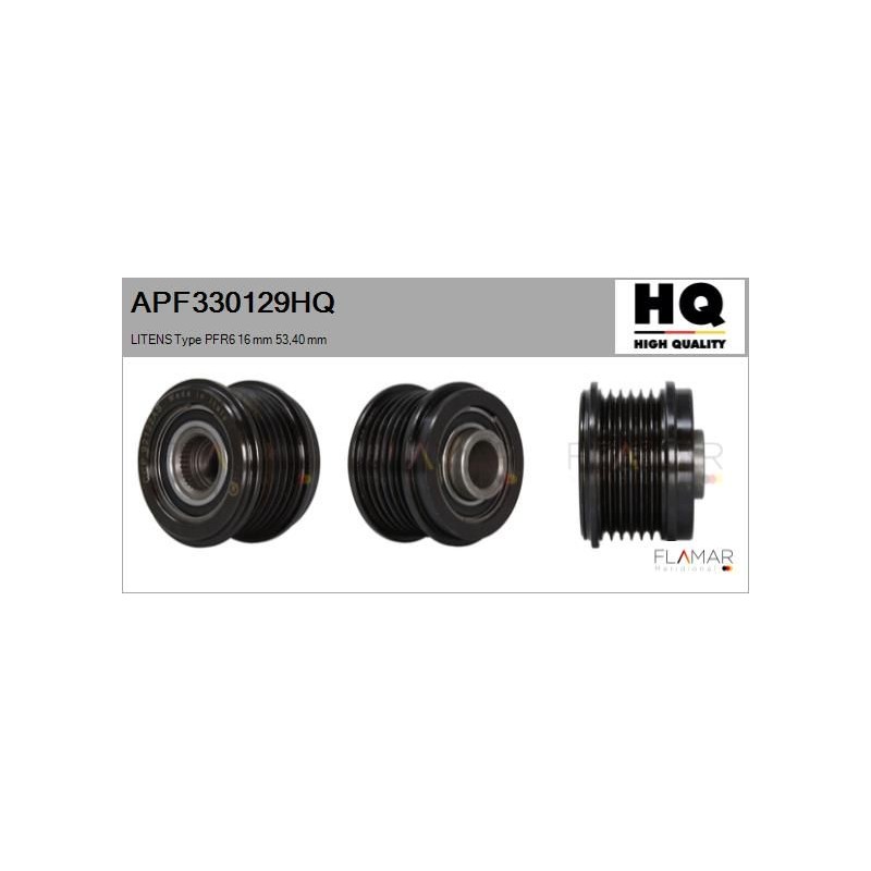 FLAMAR APF330129HQ Polea, alternador - 1