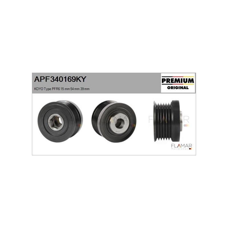 FLAMAR APF340169KY Polea, alternador - 1