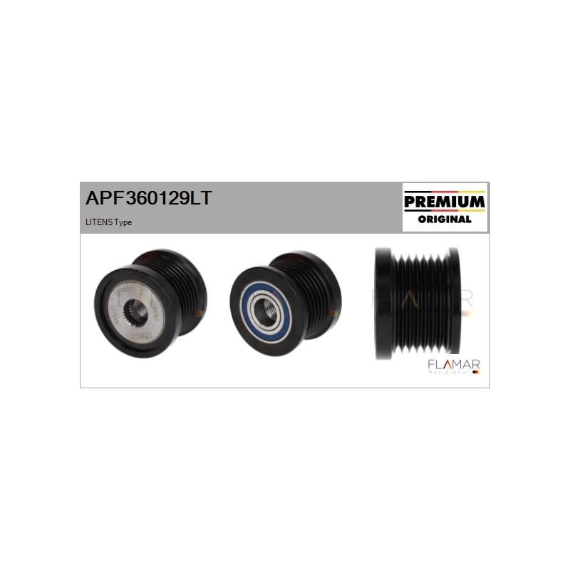 FLAMAR APF360129LT Polea, alternador - 1