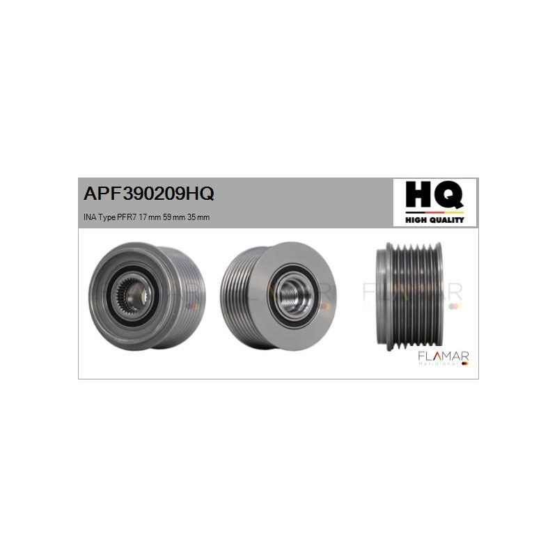 FLAMAR APF390209HQ Polea, alternador - 1