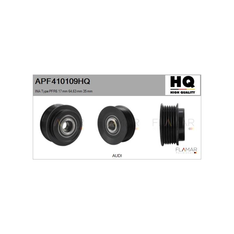 FLAMAR APF410109HQ Polea, alternador - 1