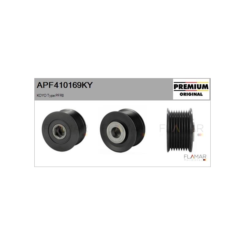 FLAMAR APF410169KY Polea, alternador - 1