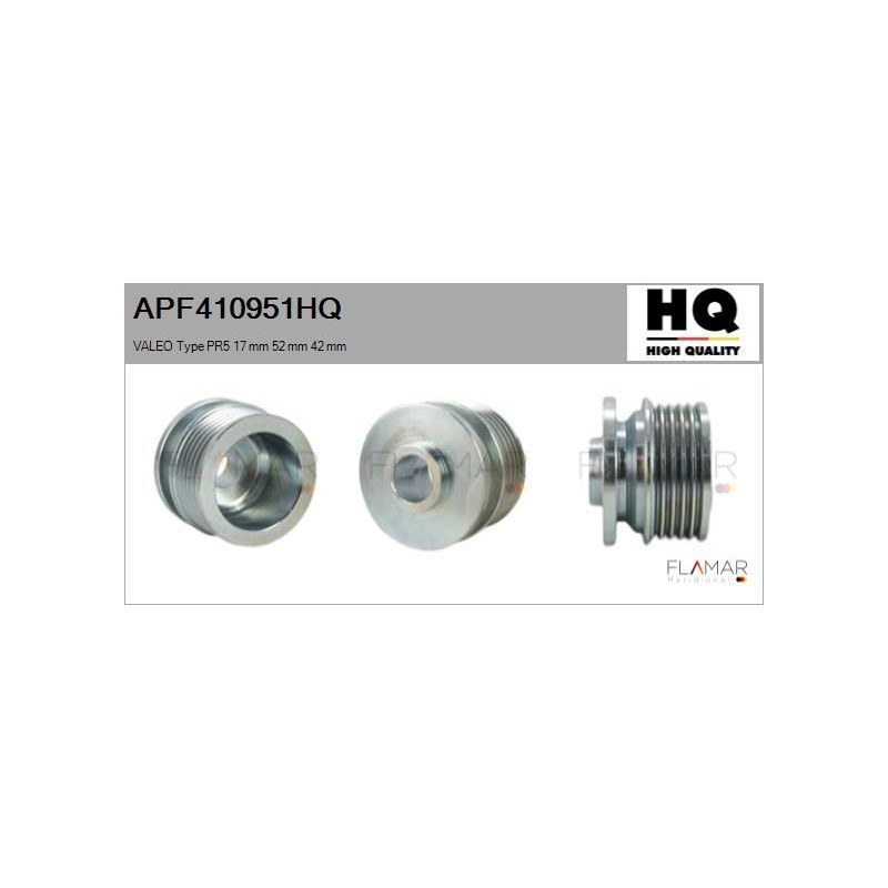 FLAMAR APF410951HQ Polea, alternador - 1